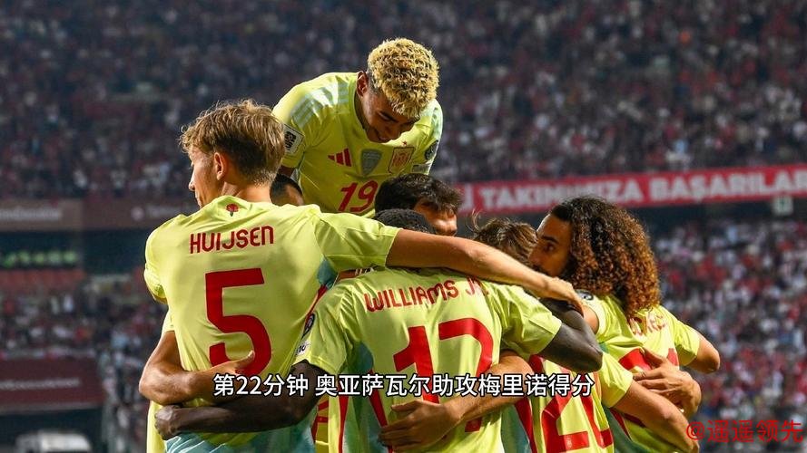 世预赛-梅里诺帽子戏法 西班牙6-0土耳其两连胜